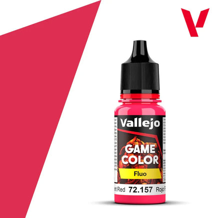 Vallejo Game Color Fluorescent Red 18ml 72157 - MPM Hobbies