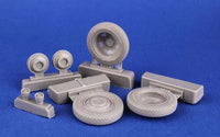 1/35 CMK V3000S/SSM Maultier Wheels for ICM kits