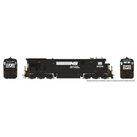 HO Rapido Trains C30-7 (DC/DCC/Sound): Norfolk Southern: #8008 - MPM Hobbies