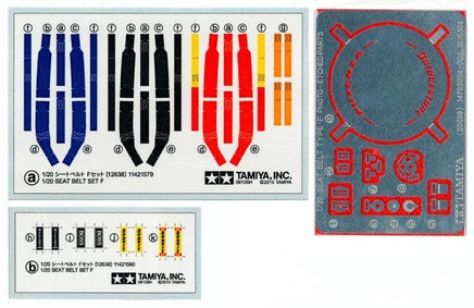 1/20 Tamiya Seat Belt Set F 12638 - MPM Hobbies