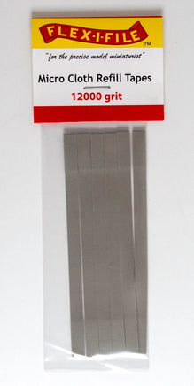 Alpha Abrasives 12000 Grit Micro Cloth Refill Tapes - 12000 - MPM Hobbies