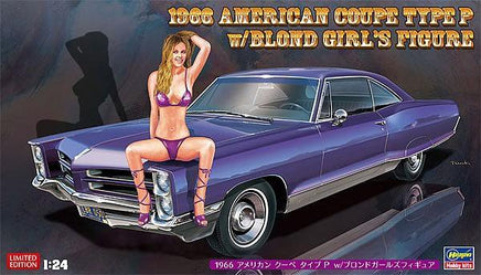 1/24 Hasegawa '66 Coupe Bonneville w/Girl Figure 52224 - MPM Hobbies