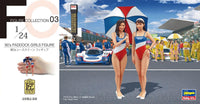 1/24 Hasegawa 90’s Paddock Girls Figure 29103 - MPM Hobbies