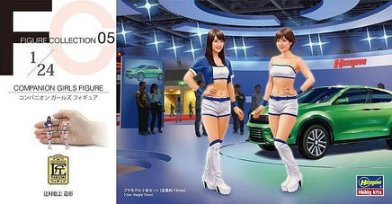 1/24 Hasegawa Companion Model Girl Figures 2PC - 29105 - MPM Hobbies