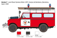 1/24 Italeri Land Rover Fire Truck 3660 - MPM Hobbies