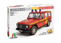 1/24 Italeri Mercedes Benz G230 Feuerwehr 3663 - MPM Hobbies