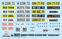 1/24 Italeri Range Rover Classic 50th Anniversary 3629 - MPM Hobbies