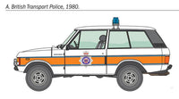 1/24 Italeri Range Rover Police 3661 - MPM Hobbies