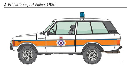 1/24 Italeri Range Rover Police 3661 - MPM Hobbies
