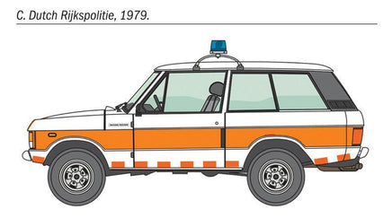 1/24 Italeri Range Rover Police 3661 - MPM Hobbies