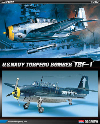 1/72 Academy TBF-1 Avenger 12452 - MPM Hobbies