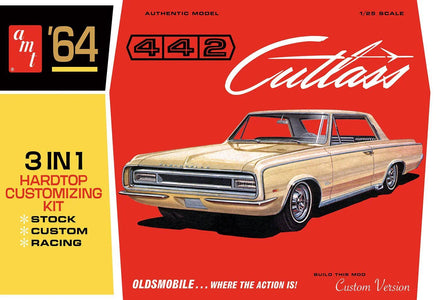 1/25 AMT 1964 Olds Cutlass 442 Hardtop 1066 - MPM Hobbies