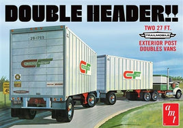1/25 AMT 'Double Header' Van Trailers 1132 - MPM Hobbies