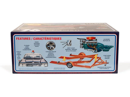 1/25 MPC 1976 Chevy Caprice w/Trailer 963 - MPM Hobbies