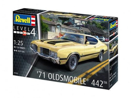 1/25 Revell-Germany '71 Oldsmobile 442 Coupe 7695 - MPM Hobbies