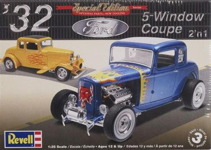 1/25 Revell-Monogram 1932 Ford 5 Window Coupe 2n1 4228 - MPM Hobbies