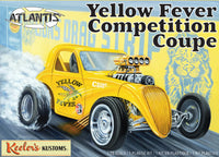 1/25 Atlantis Models Keeler's Kustoms Yellow Fever Competition Coupe - 13101 - MPM Hobbies