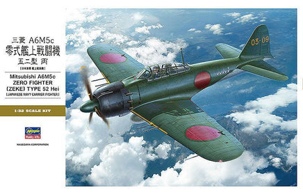 1/32 Hasegawa Mitsubishi A6M5C Zero Fighter (Zeke) Type 52 Hei 8884 - MPM Hobbies