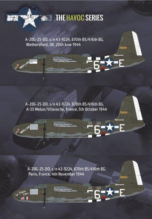 1/32 HKM A-20G Havoc over Europe 01E039 - MPM Hobbies
