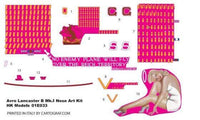 1/32 HKM Avro Lancaster B Mk.I Nose Art Kit 01E033 - MPM Hobbies