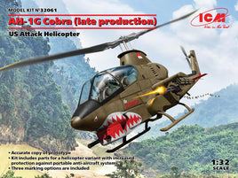 1/32 ICM AH-1G Cobra (Late Production) US Attack Helicopter 32061 - MPM Hobbies