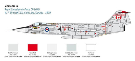 1/32 Italeri F-104 Starfighter G/S 2514 - MPM Hobbies
