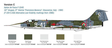1/32 Italeri F-104 Starfighter G/S 2514 - MPM Hobbies