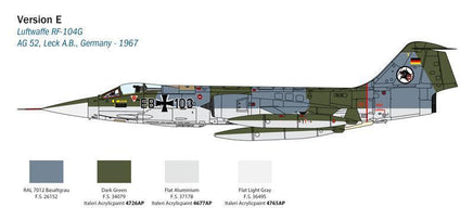 1/32 Italeri F-104 Starfighter G/S 2514 - MPM Hobbies