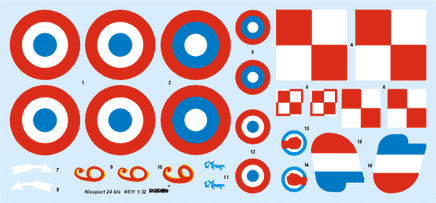 1/32 Roden Nieuport 24bis 611 - MPM Hobbies