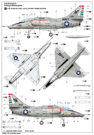 1/32 Trumpeter A-4F Skyhawk 02267 - MPM Hobbies