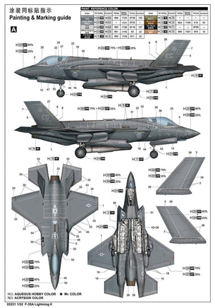1/32 Trumpeter F-35A Lightning II 03231 - MPM Hobbies