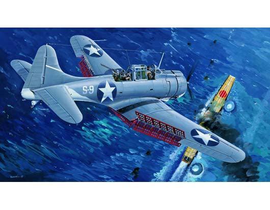 132-trumpeter-u-s-navy-sbd-3-