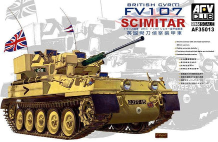 1/35 AFV BRITISH FV107 SCIMITAR CVR(T) AF35013 - MPM Hobbies