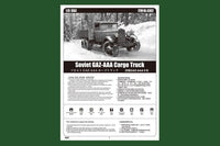 1/35 Hobby Boss Soviet GAZ-AAA Cargo Truck 83837 - MPM Hobbies