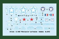 1/35 Hobby Boss U.S. M3A1 "White Scout Car" Late Production 82452 - MPM Hobbies