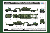 1/35 Hobby Boss Ukraine KrAZ-6446 Tractor with MAZ/ChMZAP-5247G Semitrailer 85513 - MPM Hobbies