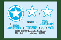 1/35 Hobby Boss US GMC CCKW-352 Machine Gun Turret Version 83833 - MPM Hobbies