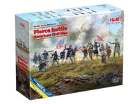 1/35 ICM Fierce Battle American Civil War - Union & Confederate Infantry Set #2 DS3519 - MPM Hobbies