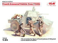 1/35 ICM French Armored Vehicle Crew (1940) 35615 - MPM Hobbies