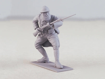 1/35 ICM French Infantry in Gas Masks (1916) 4 Figures 35696 - MPM Hobbies