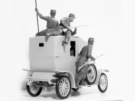 1/35 ICM French Infantry on the March (1914) 4 Figures 35705 - MPM Hobbies