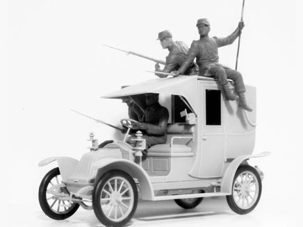 1/35 ICM French Infantry on the March (1914) 4 Figures 35705 - MPM Hobbies