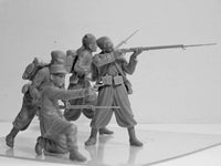 1/35 ICM French Zouaves (1914) 4 Figures 35709 - MPM Hobbies