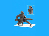 1/35 ICM German Infantry in Gas Masks (1918) 4 Figures 35695 - MPM Hobbies