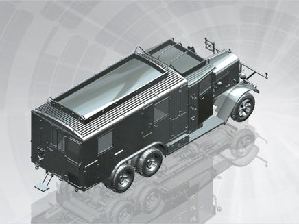1/35 ICM Henschel 33 D1 Kfz.72 - WWII German Radio Communication Truck 35467 - MPM Hobbies