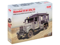 1/35 ICM Henschel 33 D1 Kfz.72 - WWII German Radio Communication Truck 35467 - MPM Hobbies