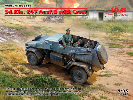 1/35 ICM Sd.Kfz. 247 Ausf.B with Crew 35111 - MPM Hobbies