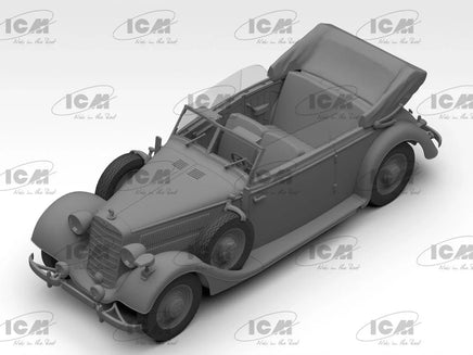 1/35 ICM Typ 320 (W142) Cabriolet - WWII German Staff Car 35540 - MPM Hobbies