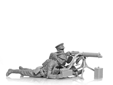 1/35 ICM WWI British Vickers Machine Gun & Crew 35713 - MPM Hobbies