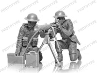 1/35 ICM WWII British Vickers MG Crew 35646 - MPM Hobbies